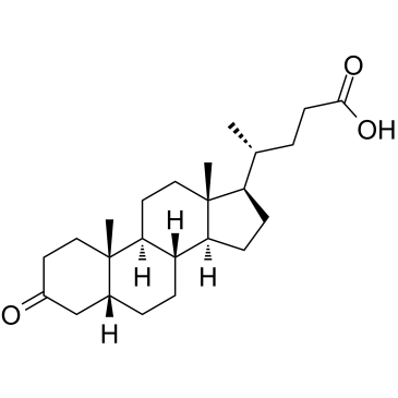 3-Oxo-5β-cholanoic acid sodium图片