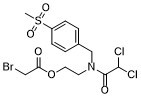 Acetic acid,bromo-,2-((dichloroacetyl)((4-(methylsulfonyl)phenyl)methyl)amino)ethyl ester图片