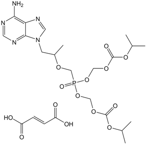 Tenofovir Disoproxil Fumarate(Tenofovir DF)ͼƬ