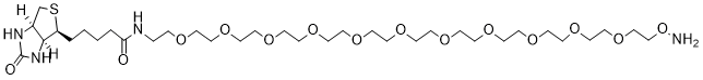 Biotin-PEG11-oxyamine HCl salt图片