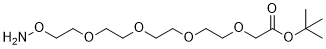 Aminooxy-PEG4-CH2CO2tBu图片