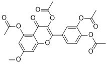 Rhamnetin tetraacetate图片