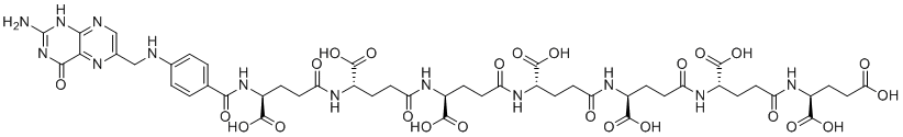 Pteroylhexaglutamylglutamic acid图片