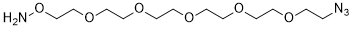 Aminooxy-PEG5-azide图片