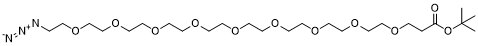 Azido-PEG9-t-butyl ester图片