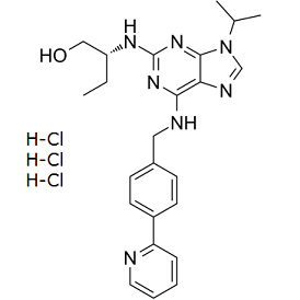 (R)-CR8 triHCl图片