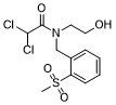 Acetamide,2,2-dichloro-N-(2-hydroxyethyl)-N-(o-(methylsulfonyl)benzyl)-图片