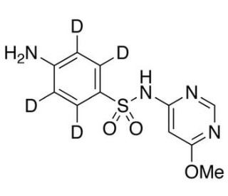 Sulfamonomethoxine D4图片