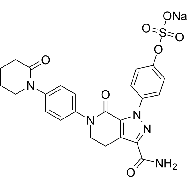 O-Desmethyl apixaban sulfate sodiumͼƬ