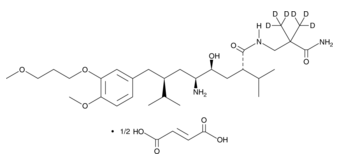 Aliskiren D6 hemifumarateͼƬ