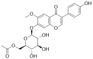 6-O-Acetylglycitin图片