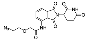 Pomalidomide-PEG1-azide图片