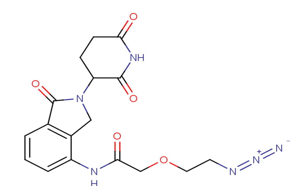 Lenalidomide-PEG1-azide图片