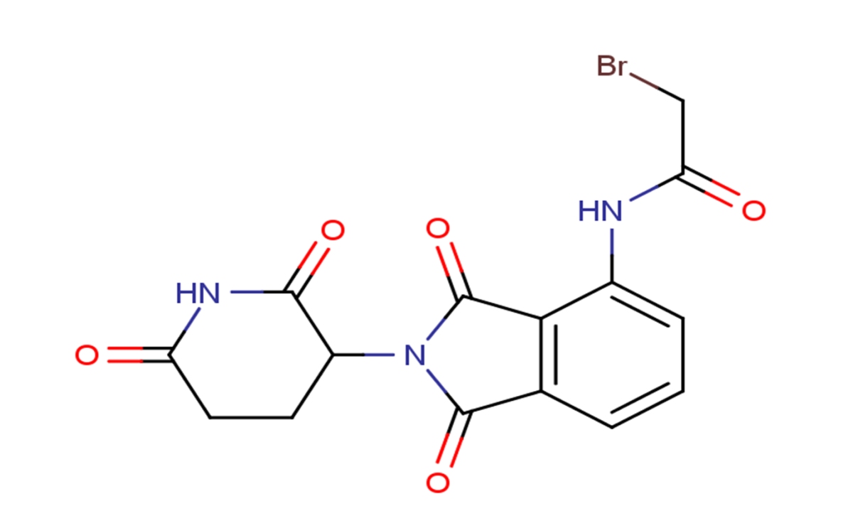 Pomalidomide-amido-C1-Br图片