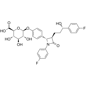 Ezetimibe phenoxy glucuronide图片