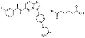 Taletrectinib Adipic acid salt(DS-6051b)图片