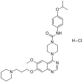 Tandutinib HCl(MLN518,CT53518)图片