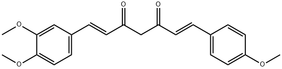 Di-O-methyldemethoxycurcumin图片