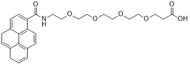 Pyrene-PEG4-acid图片