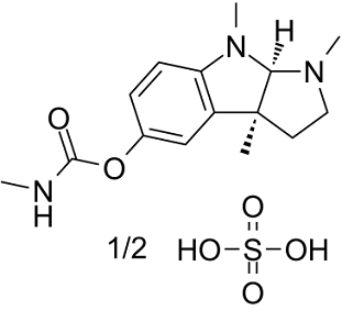 Physostigmine hemisulfate(AR44 CCRIS3405)图片