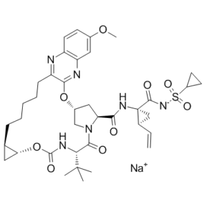 Grazoprevir sodium salt图片