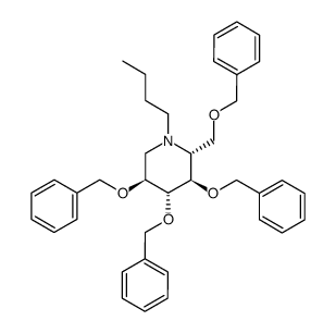 N-Boc-tetra-O-benzyl-1-deoxynojirimycin图片