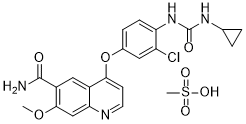 Lenvatinib mesylate图片