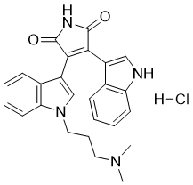 Bisindolylmaleimide I HCl图片