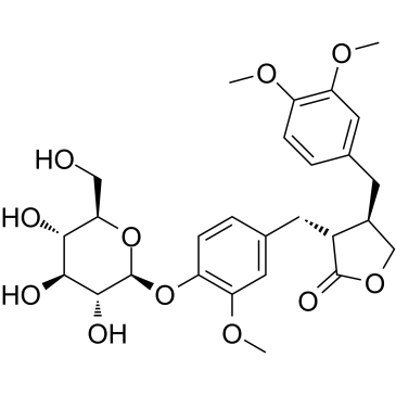 Arctiin(Arctii NSC 315527 Arctigenin-4-glucoside)图片