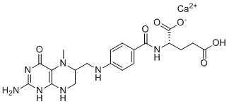 Calcium methyltetrahydrofolate(NSC173328)图片