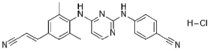 Rilpivirine HCl(TMC278 DB08864)ͼƬ