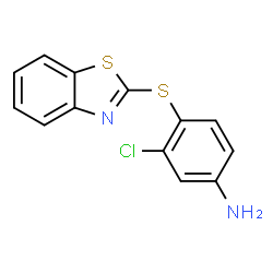 4-(1,3-Benzothiazol-2-ylsulfanyl)-3-chloroanilineͼƬ