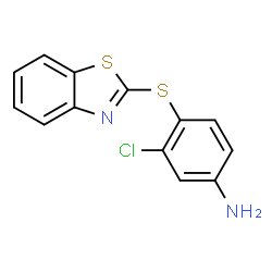 4-(1,3-Benzothiazol-2-ylsulfanyl)-3-chloroaniline图片