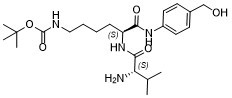 Val-Lys(Boc)-PAB图片