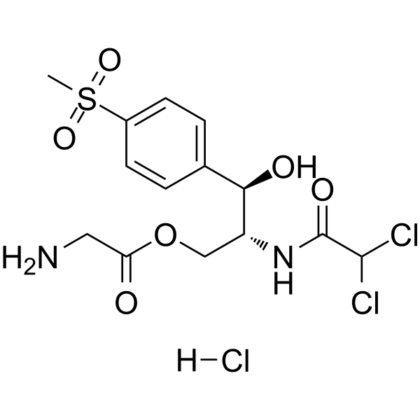 Thiamphenicol glycinate hydrochloride图片