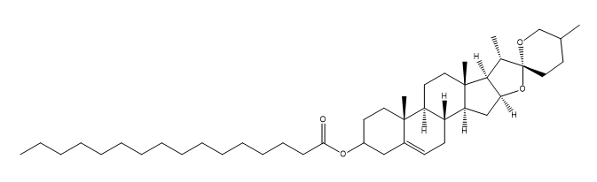 Diosgenin hexadecanoate图片
