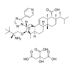 Ibrexafungerp citrate(MK 3118)图片