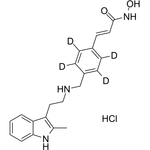 Panobinostat-d4 HCl图片