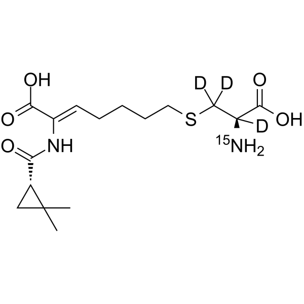 Cilastatin-15N,d3图片
