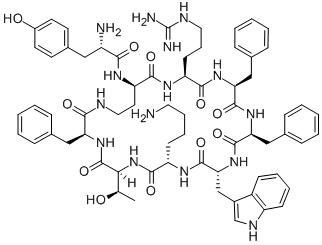 Tyr-(D-Dab4,Arg5,D-Trp8)-cyclo-Somatostatin-14(4-11)图片