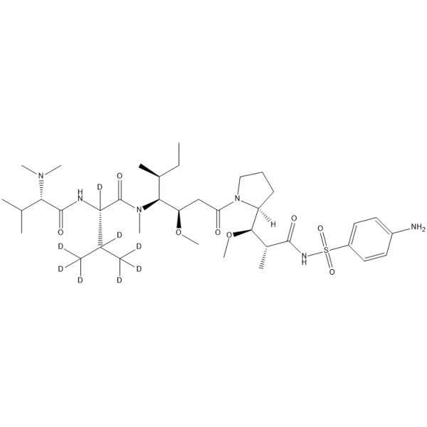 Aminobenzenesulfonic auristatin E-d8图片