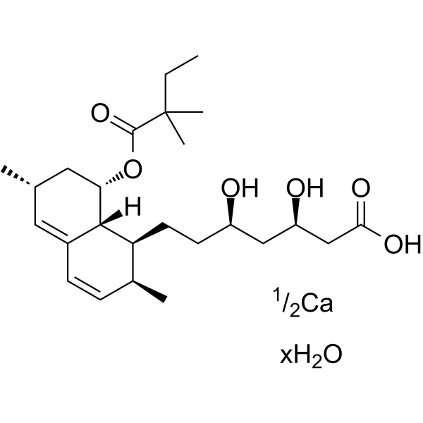 Simvastatin acid calcium hydrate图片