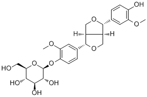 Pinoresinol 4-O-glucoside图片