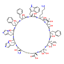 (DES-ALA1,DES-GLY2,HIS4,5,D-TRP8)-SOMATOSTATIN-14ͼƬ