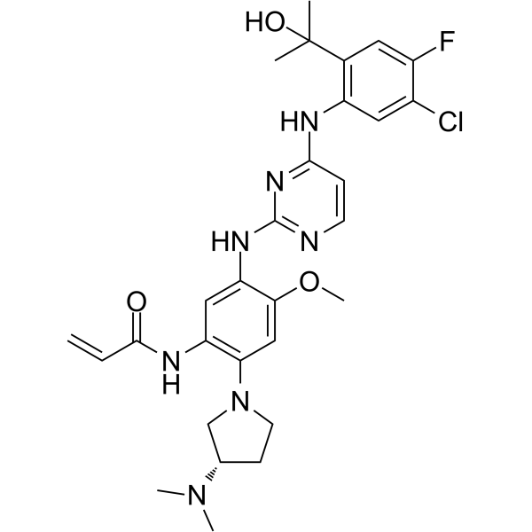 (S)-Sunvozertinib((S)-DZD-9008)ͼƬ