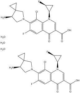 Sitafloxacin 1,5Hydrate(DU6859a)图片