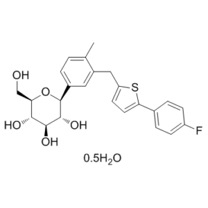 Canagliflozin hemihydrate(JNJ 28431754)图片