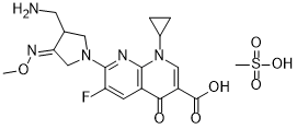 Gemifloxacin mesylate图片