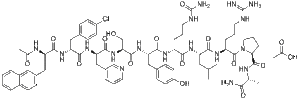 Cetrorelix acetate(SB-75)图片