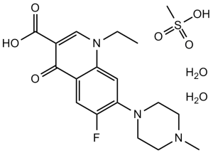 Pefloxacin Mesylate Dihydrate图片